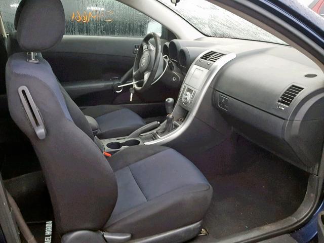 JTKDE177060094703 - 2006 TOYOTA SCION TC 蓝色 照片 5