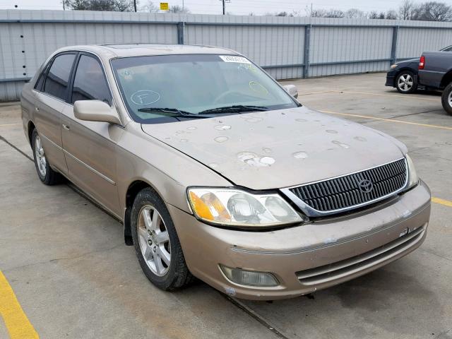 4T1BF28B92U264852 - 2002 TOYOTA AVALON XL CREAM photo 1