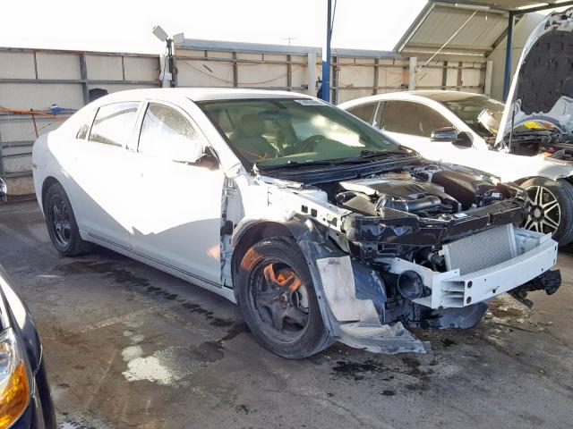 1G1ZC5EB3AF197985 - 2010 CHEVROLET MALIBU 1LT WHITE photo 1