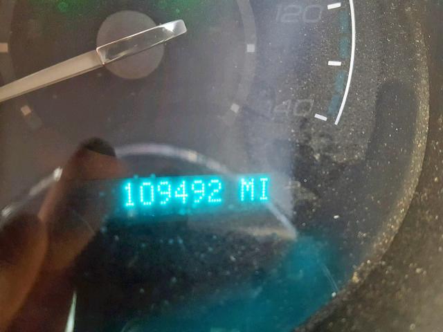 1G1ZC5EB3AF197985 - 2010 CHEVROLET MALIBU 1LT WHITE photo 8