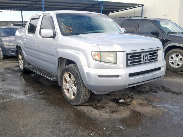 2HJYK16537H502654 - 2007 HONDA RIDGELINE SILVER photo 1