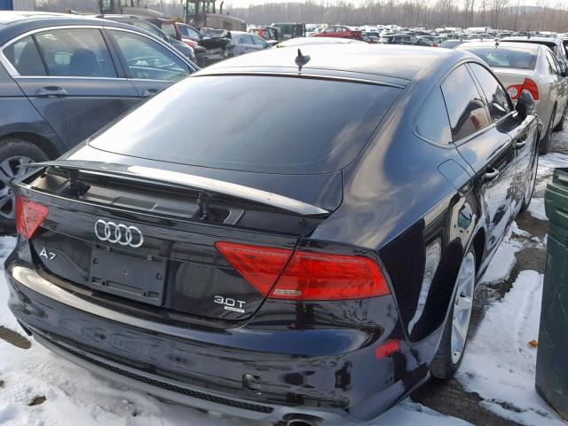 WAU2GAFC0EN037889 - 2014 AUDI A7 PRESTIG BLACK photo 4