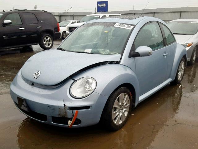 3VWRG3AG0AM016128 - 2010 VOLKSWAGEN NEW BEETLE Mavi foto 2