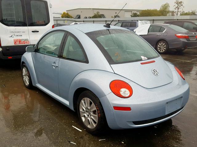 3VWRG3AG0AM016128 - 2010 VOLKSWAGEN NEW BEETLE Mavi foto 3