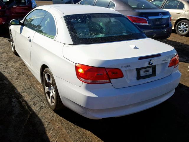 WBAWR33587PX78683 - 2007 BMW 328 I SULE WHITE photo 3