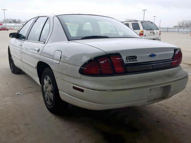 2G1WL52M9X9186063 - 1999 CHEVROLET LUMINA BAS WHITE photo 3
