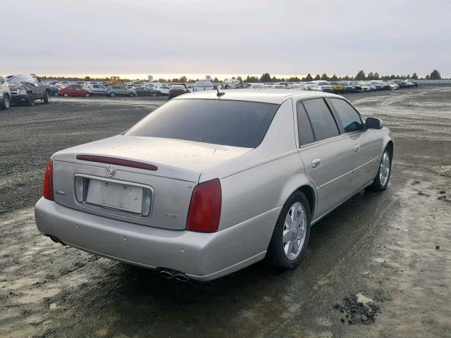 1G6KF57925U177323 - 2005 CADILLAC DEVILLE DT SILVER photo 4