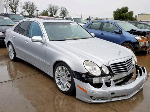 WDBUF56X17B081802 - 2007 MERCEDES-BENZ E 350 SILVER photo 1