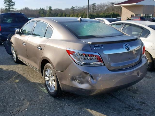 1G4GB5ER7CF228488 - 2012 BUICK LACROSSE C BROWN photo 3