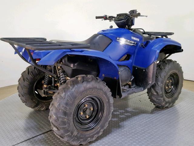 5Y4AMA1Y4GA102254 - 2016 YAMAHA YFM700 FWB BLUE photo 8