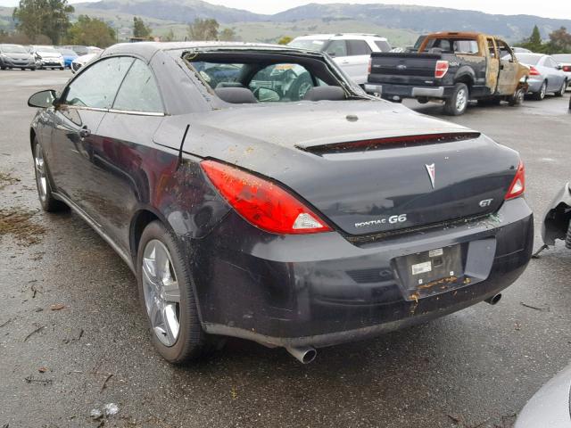 1G2ZH361994117765 - 2009 PONTIAC G6 GT BLACK photo 3