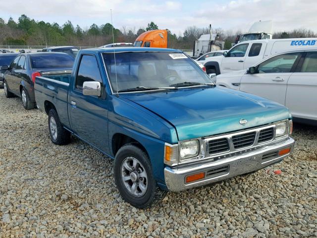 1N6SD11S9VC425304 - 1997 NISSAN TRUCK BASE GREEN photo 1