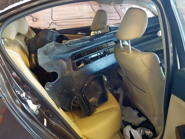 1HGCP3F81CA008907 - 2012 HONDA ACCORD EXL BROWN photo 6