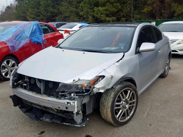 JTKDE177250059501 - 2005 TOYOTA SCION TC SILVER photo 2