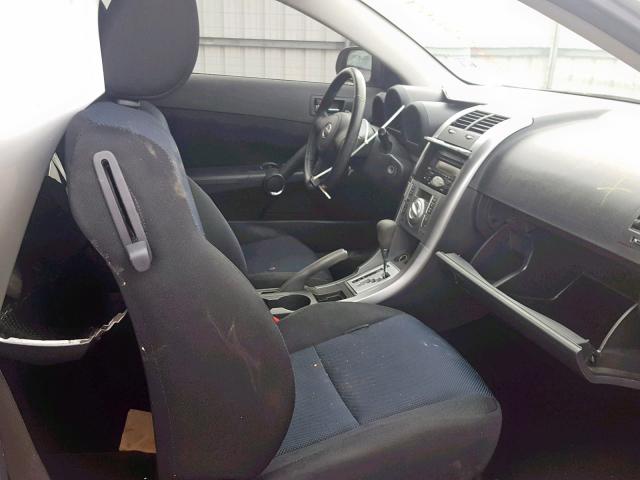 JTKDE177250059501 - 2005 TOYOTA SCION TC SILVER photo 5