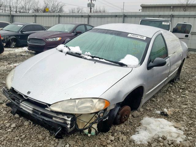 2B3HD46R41H530734 - 2001 DODGE INTREPID S ვერცხლისფერი ფოტო 2