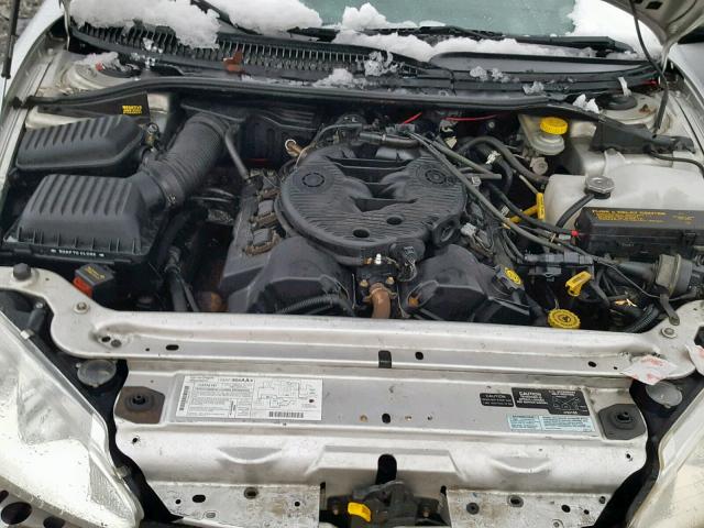 2B3HD46R41H530734 - 2001 DODGE INTREPID S ვერცხლისფერი ფოტო 7