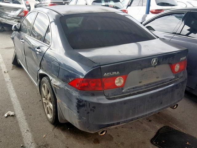 JH4CL96884C039234 - 2004 ACURA TSX BLACK photo 3