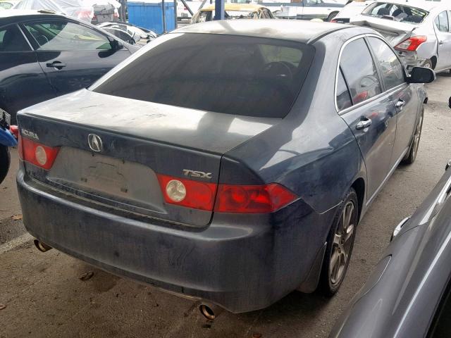 JH4CL96884C039234 - 2004 ACURA TSX BLACK photo 4