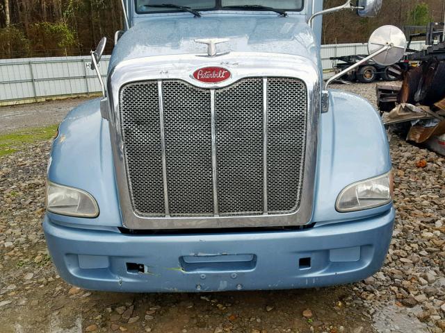 1XPHD49X1CD145090 - 2012 PETERBILT 386 BLUE photo 7