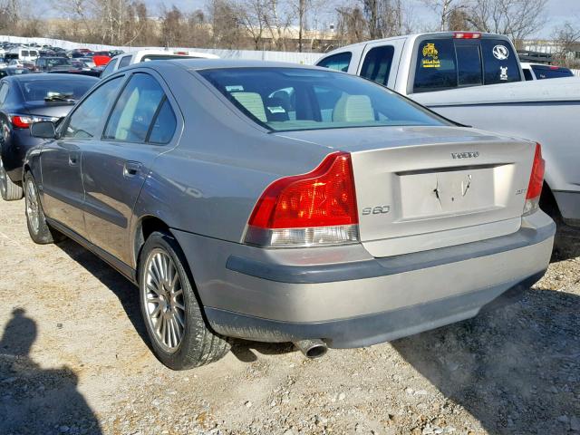 YV1RS59V142344339 - 2004 VOLVO S60 2.5T BEIGE photo 3