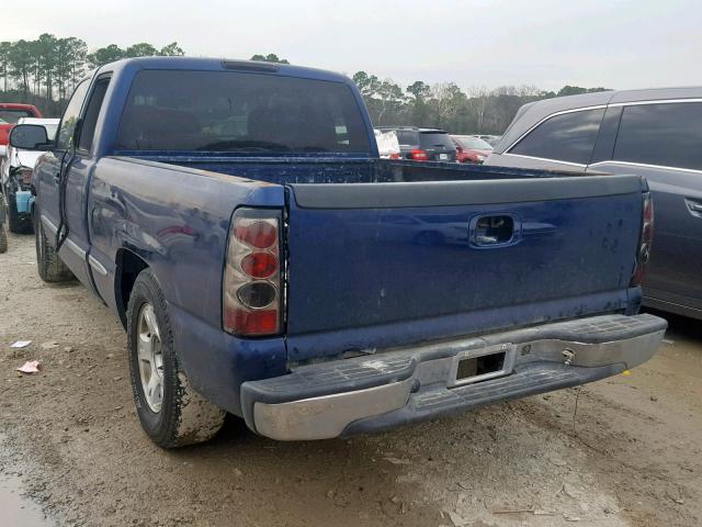 2GTEC19T211115852 - 2001 GMC NEW SIERRA BLUE photo 3