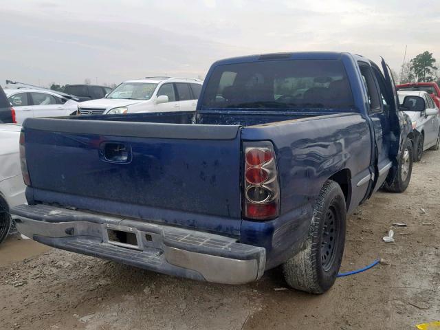 2GTEC19T211115852 - 2001 GMC NEW SIERRA BLUE photo 4