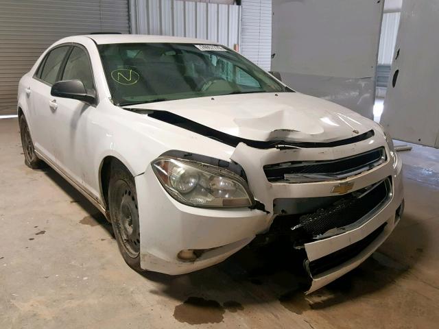 1G1ZA5E01A4103036 - 2010 CHEVROLET MALIBU LS WHITE photo 1