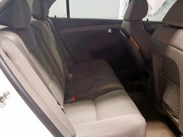 1G1ZA5E01A4103036 - 2010 CHEVROLET MALIBU LS WHITE photo 6