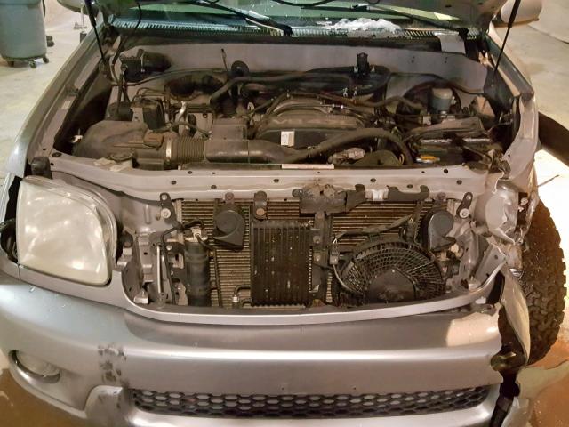 5TDBT48A61S038853 - 2001 TOYOTA SEQUOIA LI SILVER photo 7