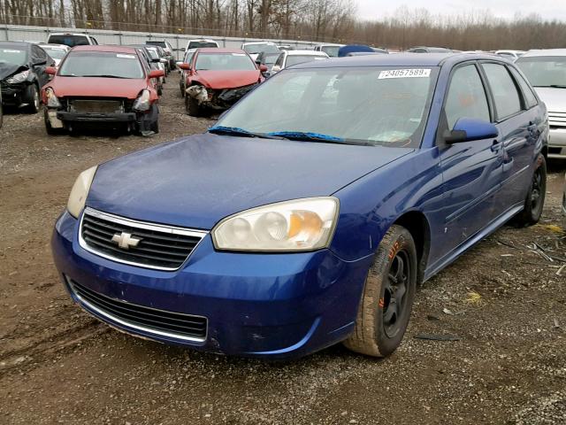 1G1ZT68N97F218052 - 2007 CHEVROLET MALIBU MAX BLUE photo 2