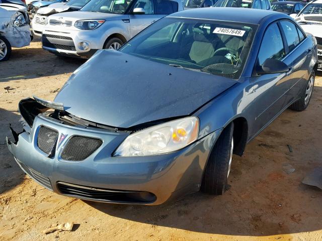 1G2ZF55B264277977 - 2006 PONTIAC G6 SE BLUE photo 2