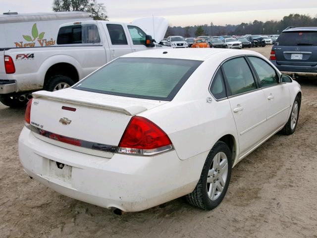 2G1WC58R479167360 - 2007 CHEVROLET IMPALA LT 白色 照片 4