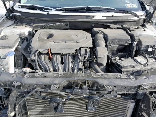 5NPE34AF0HH555262 - 2017 HYUNDAI SONATA SPO SILVER photo 7