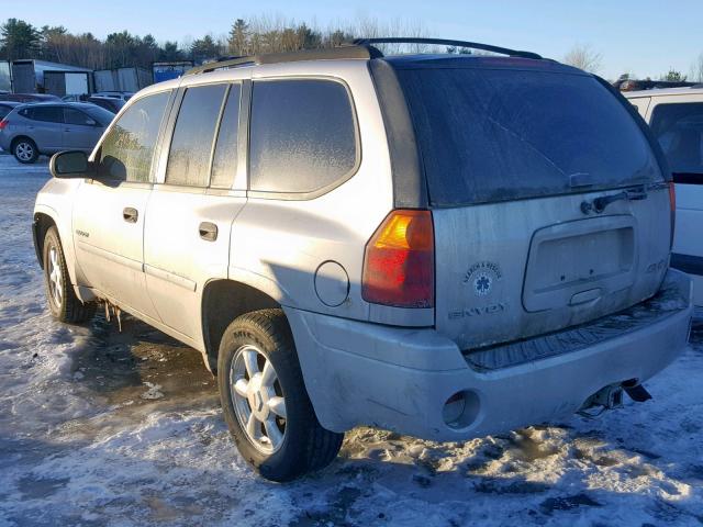 1GKDT13S262185648 - 2006 GMC ENVOY SILVER photo 3