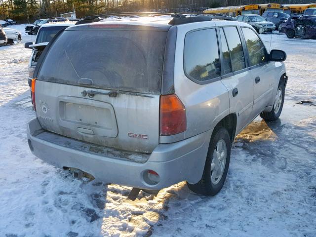 1GKDT13S262185648 - 2006 GMC ENVOY SILVER photo 4