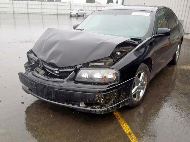 2G1WP521159105919 - 2005 CHEVROLET IMPALA SS BLACK photo 2