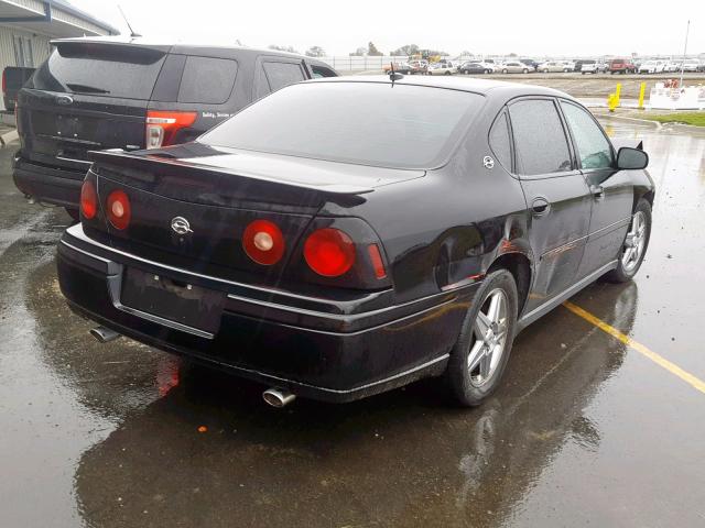 2G1WP521159105919 - 2005 CHEVROLET IMPALA SS BLACK photo 4