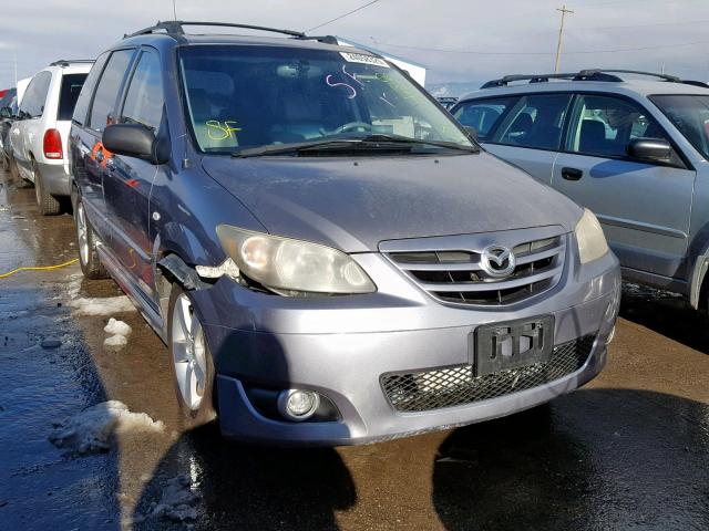 JM3LW28J840521582 - 2004 MAZDA MPV WAGON GRAY photo 1