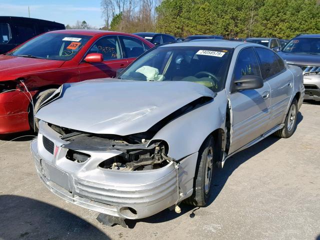 1G2NF52FX2C296069 - 2002 PONTIAC GRAND AM S SILVER photo 2