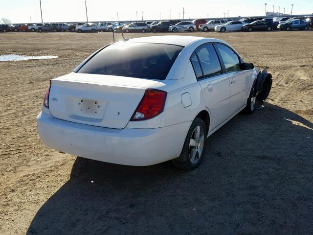 1G8AL55F57Z189881 - 2007 SATURN ION LEVEL WHITE photo 4