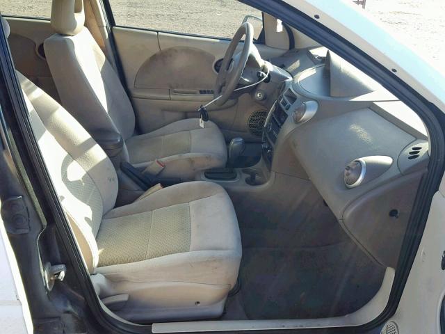 1G8AL55F57Z189881 - 2007 SATURN ION LEVEL WHITE photo 5