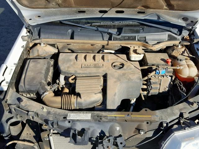 1G8AL55F57Z189881 - 2007 SATURN ION LEVEL WHITE photo 7
