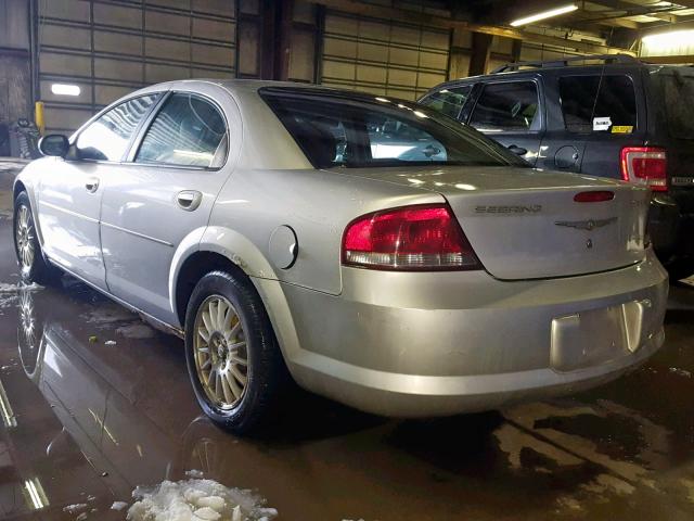 1C3AL56R45N528637 - 2005 CHRYSLER SEBRING TO SILVER photo 3