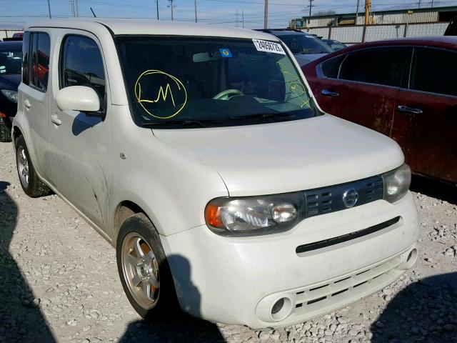 JN8AZ2KR4AT165684 - 2010 NISSAN CUBE BASE WHITE photo 1