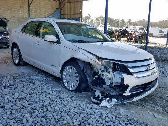 3FADP0L31CR243412 - 2012 FORD FUSION HYB WHITE photo 1