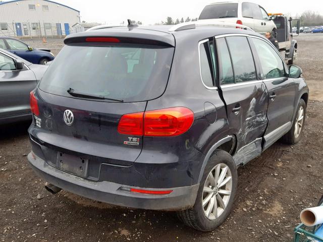 WVGSV7AX6HK005679 - 2017 VOLKSWAGEN TIGUAN WOL BLACK photo 4