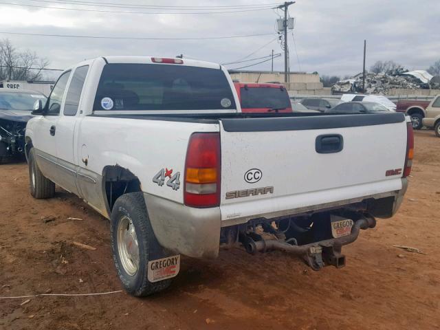 2GTEK19T721354253 - 2002 GMC NEW SIERRA WHITE photo 3