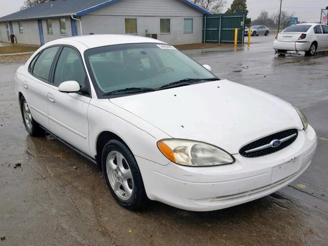 1FAFP55232A209796 - 2002 FORD TAURUS SES WHITE photo 1