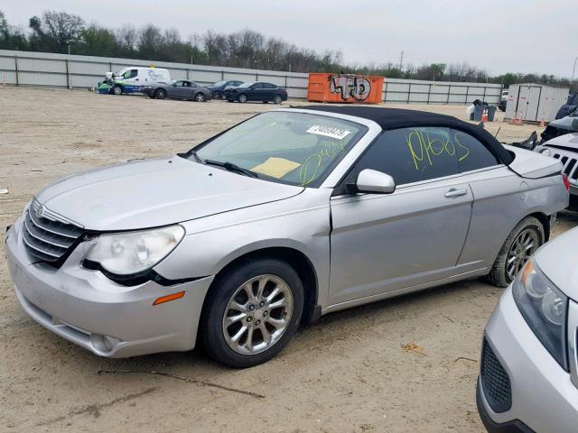 1C3BC5ED4AN146435 - 2010 CHRYSLER SEBRING TO SILVER photo 2